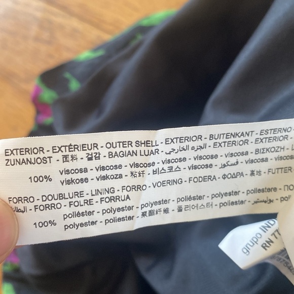 Zara Bloggers Favorite Floral Print Off The Shoulder Puff Sleeve Mini Dress S - Picture 12 of 16